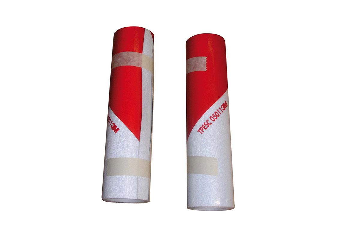 KIT 4 ALTERNATE BANDS RED (2G+2D) 0.56x0.14m CLASS A IN SACHET